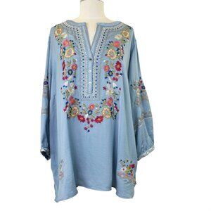 John Mark Embroidered Tunic